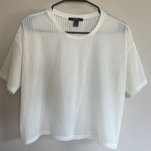 Forever21 semi sheer top